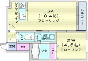 L・A円山公園の物件間取画像